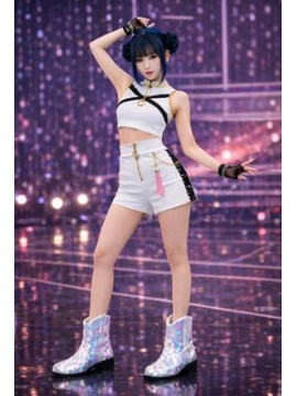 K-Pop Demon Hunters Şortlu Takım
