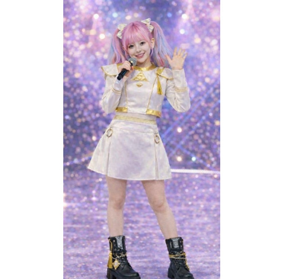 K-Pop Sahne kostümü Beyaz