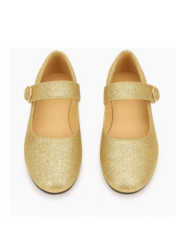 Glitter Walk Shoes Gold