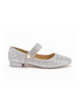 Glitter Walk Shoes Silver 