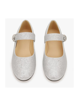 Glitter Walk Shoes Silver 